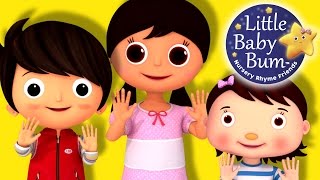 Ten Little Fingers  Nursery Rhymes for Babies by LittleBabyBum  ABCs and 123s [upl. by Shanleigh]