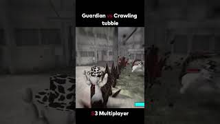 Guardian vs Crawlingtubbie  Slendytubbies 3 Multiplayer slendytubbies3 slendytubbies shorts [upl. by Deryl477]