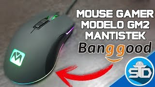 Mouse Gamer Mantistek GM2  Análisis En Español  Banggood  ¿Vale La Pena [upl. by Sutniuq]