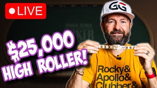 25000 SUPER HIGH ROLLER  WSOP Online 2024 [upl. by Notgnillew]