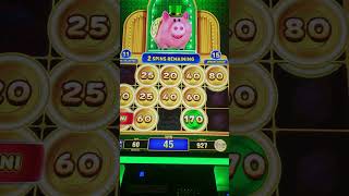 Harrahs KC Cointrio Piggy Burst 6 Spin Bonus [upl. by Lolande]