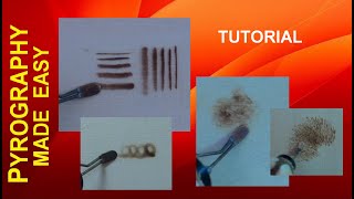 Wood burning for beginners  How to Use the Shader Pen Tip  pyrography tutorial [upl. by Yesnil]