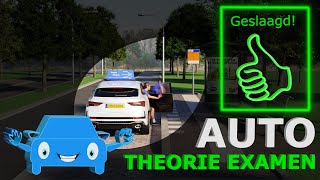 Compleet auto theorie examen december 2023  gevaarherkenning  kennis  inzicht  voorrang [upl. by Merl]