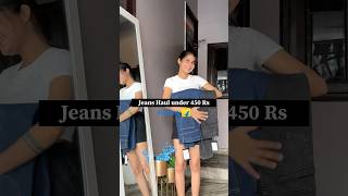 Jeans Haul under 450 rs shortsvideo flipkarthaul [upl. by Kelsi]