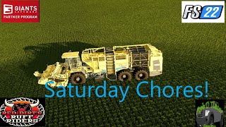 FS22 Westbridge Hills Ep 8 quotSaturday Chores FarmingSimulator22 [upl. by Lleruj]