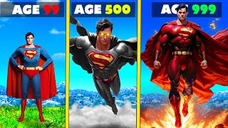 Surviving 999 YEARS as SUPERMAN in GTA 5 [upl. by Gentilis]