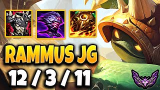 Rammus vs Zyra  Jungle  Korea Master Patch 1418 ✅ [upl. by Gessner]