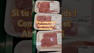 Des prix de malades sur la viande mais cest phénoménal  Tu as compris [upl. by Zetneuq]