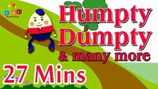 Humpty Dumpty amp More  Top 20 Most Popular Nursery Rhymes Collection [upl. by Horgan177]