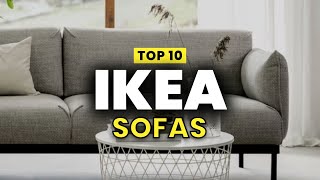 TOP 10 IKEA SOFAS  Best Ikea Sofa For Every Budget [upl. by Elkcim941]