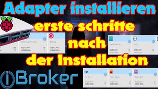 iobroker vis Visualisierung erste schritte nach der Installation  Grundlagen Video Teil 2 von 4 [upl. by Ecnav90]