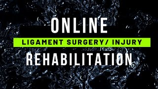 ligament surgery rehabilitation protocol  online [upl. by Rothenberg955]