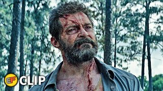 Burying Charles Xavier Scene  Logan 2017 Movie Clip HD 4K [upl. by Llerrom]