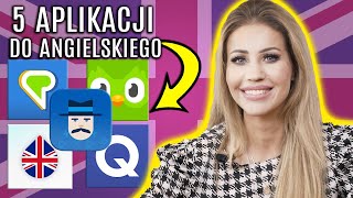 Aplikacje do nauki angielskiego – które najlepsze TOP 5 Apki na telefon  Aleksandra Bacańska [upl. by Plate]