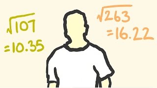 Square root of ANY number instantly  shortcut math [upl. by Earazed305]