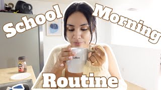 Realistic Back to School Morning Routine  Cafecito Talk [upl. by Rukna]