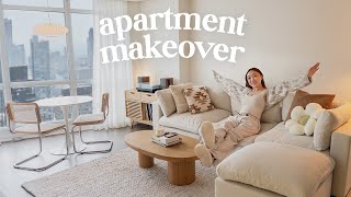 MY APARTMENT MAKEOVER  TOUR cozy aesthetic [upl. by Starobin]