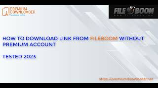 Download fileboomco fileboomme without premium account 2023  FREE in description [upl. by Ateloiv]