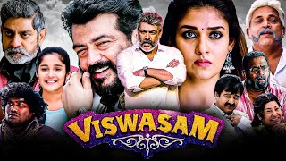 Viswasam Full Movie Hindi Dubbed  Ajith Kumar Nayanthara  Goldmines 1080p HD Facts amp Review [upl. by Bradski368]