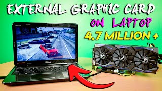 How to Setup Desktop External Graphics Card for Laptop  eGPU Ultimate Guide [upl. by Nishom]