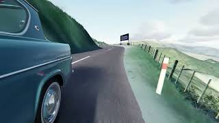 Summit Road  Akaroa Hill Climb  Assetto Corsa 1966 Ford Anglia [upl. by Abott]