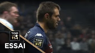 TOP 14  Essai Gaëtan GERMAIN FCG  Racing 92  Grenoble  J10  Saison 20182019 [upl. by Nylarat]