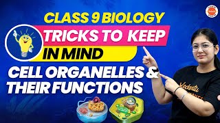 Cell Organelles and their Functions  TRICK🫡  NCERT Class 9 Science Biology  CBSE 2024 Exam [upl. by Ahmar]