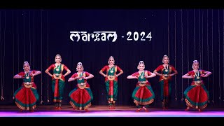 Jathiswaram  Bharatanatyam  Margam 2024 ✨  St Teresas College [upl. by Borgeson523]