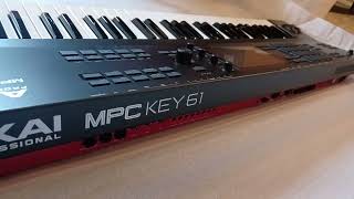 The Akai MPC KEY61 has arrived Time to unbox [upl. by Ydur]