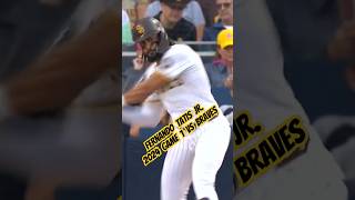 Fernando Tatis Jr HR Game 1 Padres vs Braves 2024 Wildcard mlbplayoffs mlbhighlights [upl. by Vano353]