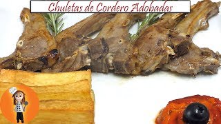 Chuletas de Cordero Adobadas  Receta de Cocina en Familia [upl. by Melany]