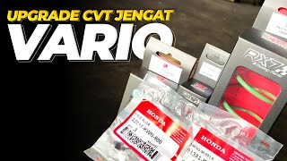 Honda Vario 125 KZR Langsung Jengat Jengat Bos Upgrade CVT Solusinya [upl. by Erdnaxela]