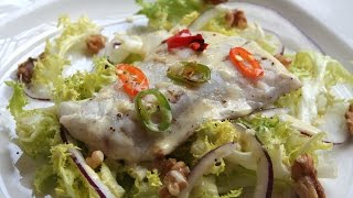 Corvina with endive salad [upl. by Ayotna255]