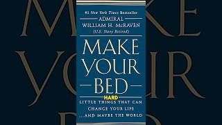 Make Your Bed Summary bookrecommendations booktok selfimprovement successmindset [upl. by Gimble]