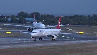 Istanbul Atatürk Airport İstanbul Atatürk Havalimanı  Nighttime Takeoff  20170718 [upl. by Drislane]