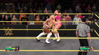 WWE 2K16 NXT Rosa Mendes vs Mandy Rose [upl. by Sidwohl257]