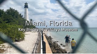 Key Biscayne amp Vizcaya Miami  Beaches trails gardens museums 2024 VLOG [upl. by Zetrauq170]