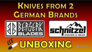 Get a Taste of Germany Schnitzel Knives  KVAR amp KVIN and RAK from Berserk Blades [upl. by Sherl]