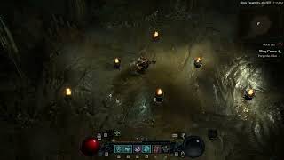 Diablo 4  Slimy Caverns Puzzle Solved Cellar [upl. by Ellehcsor]