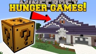 Minecraft PAT amp JENS REAL HOME HUNGER GAMES  Lucky Block Mod  Modded MiniGame [upl. by Filip]