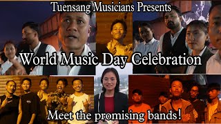 World Music Day Celebration at Tuensang Words from the Bands [upl. by Aveline]