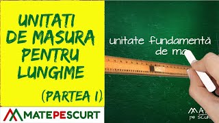 Unitati de masura pentru lungime partea I [upl. by Morgana324]