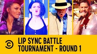 Tom Holland VS John Krasinski VS Michelle Keegan VS Joey Essex  Lip Sync Battle Tournament [upl. by Nnyleimaj]