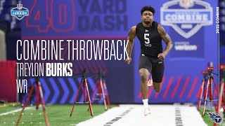 Treylon Burks  Combine Throwback [upl. by Wadlinger]