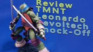 Review Leonardo TMNT Revoltech Kaiyodo Bootleg Knock off CounterFeit Pirata Tortugas Ninjas Analisis [upl. by Zeret945]