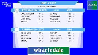 Upper Wharfedale CC 1st XI v Blubberhouses CC 1st XI [upl. by Hseyaj]