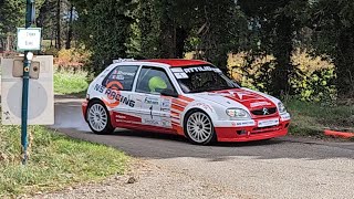 18ème rallye de Sarrians 2024 moderne ES1 Big shows [upl. by Lucais949]