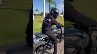 Triumph Trident 660 Exhaust  Great look and amazing sound [upl. by Hsan816]