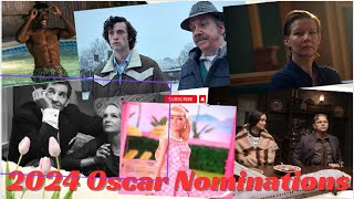 2024 Oscar Nominations See the Full List of Nominees Updating Live  Celebrity Biographies [upl. by Tomi]