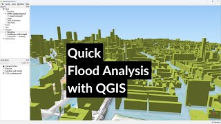 Quick Flood Analysis with QGIS [upl. by Haldis831]